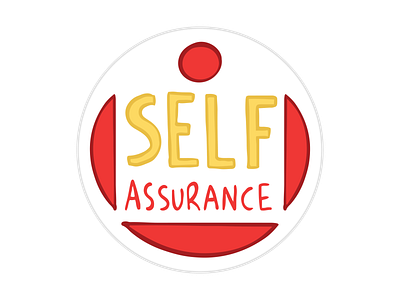 Self Assurance | 34 Clifton Strengths 34 assurance clifton design dribbble hello icon logo self space sticker sticker design strategic strengths vector