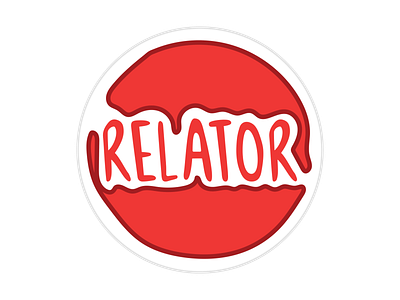 Relator | 34 Clifton Strengths 34 clifton design dribbble hello icon logo relator space sticker sticker design strategic strengths vector