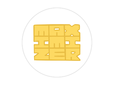 Maximizer 34 clifton design dribbble hello icon logo space sticker sticker design strategic strengths vector