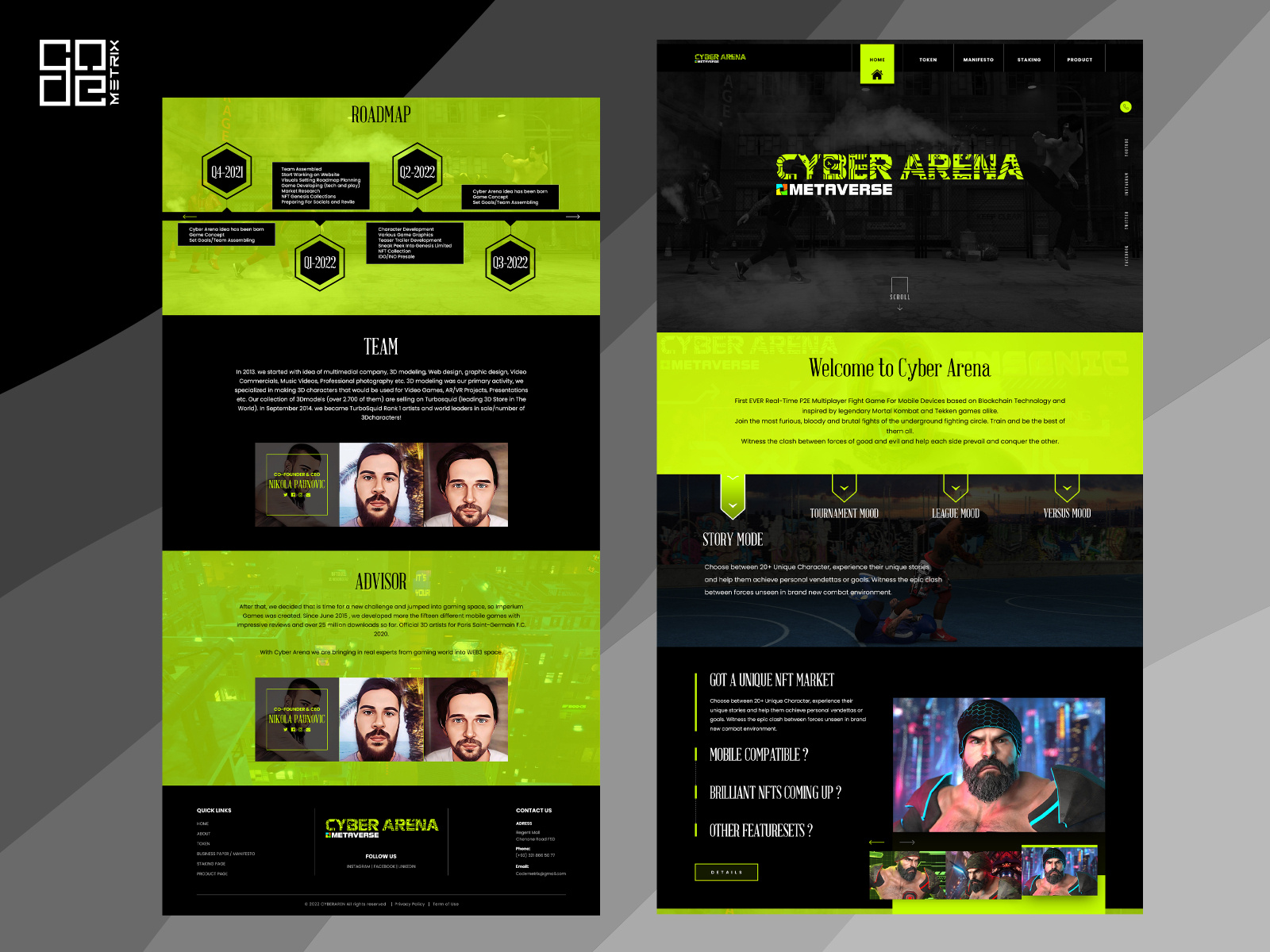 CYBER ARENA by Muhammad Mohsin on Dribbble