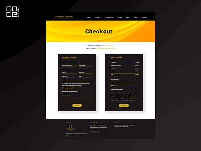 Checkout Page branding design graphic design illustration logo ui ux web design web development wordpress
