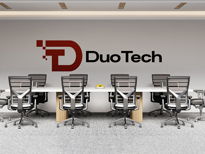 DuoTech Logo branding design graphic design illustration logo ui ux web design web development wordpress