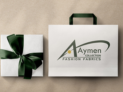 AYMEN Collection Fashion Fabrics Logo Design