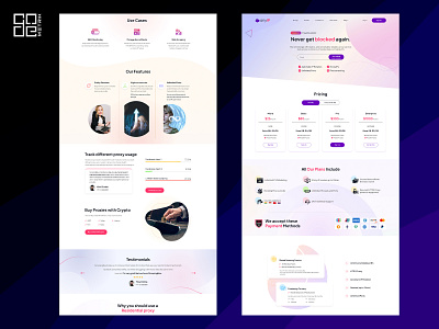 ANY IP Landing Page UI/UX