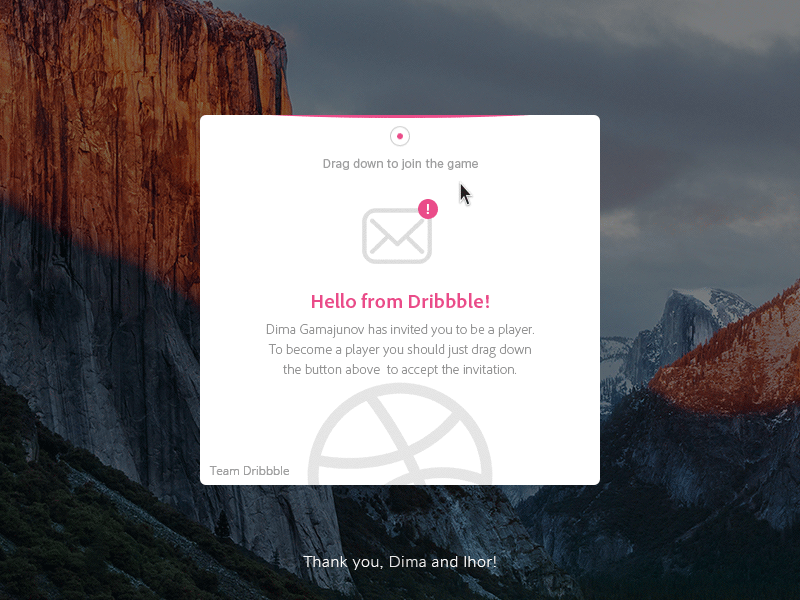 Hi, Dribbble!