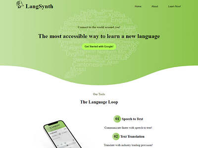 Language Learning Website