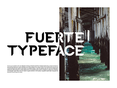 Fuerte Typeface (Free Download) download font free fuerte manhnguyen typeface typography