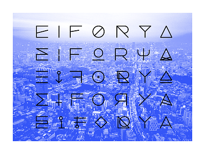 Eiforya Typeface (Free Download) aesthetic atlantico download font free futuristic geometric hipster sans serif typeface zinartwork