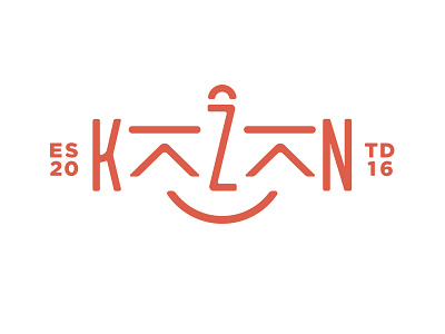 KĀZĀN - Logo making branding clothing hanoi logo smile vietnam