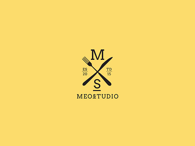 Meo Studio - Branding Identity (unselected option) branding camera culinary hanoi logo modern monogram monoline studio vietnam