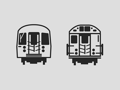 NYC Subway Icon Language - Set 2 icon icons iconset illustration newyorkcity nyc subway trains transportation vector