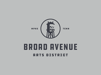 Broad Avenue Arts District Logo