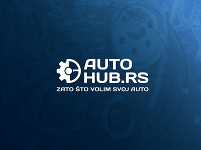 Autohub.rs - Logo and website design