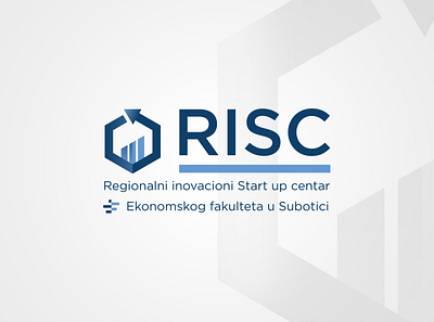 RISC - Regional Inovation Start up Center Subotica branding design graphic design illustration logo vector