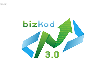 BizKod branding identity for hackathon branding design graphic design illustration logo typography vector