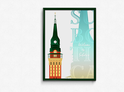 Poster design - Palic, Subotica branding design graphic design illustration vector