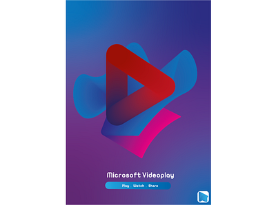 Microsoft Videoplay google graphic design illustration logo microsoft youtube