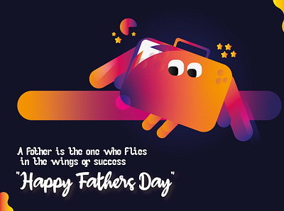 Happy Father's Day cute fathers day galaxy galaxy art graphic design illustration lovely space vector