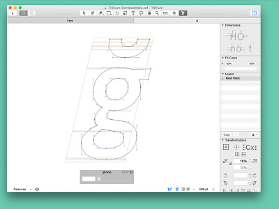 Titillium italic project