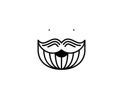 Me beard icon illustration me people profile smile