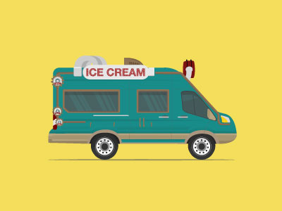Froby Food Truck design food truck illustrator vector