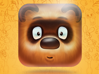 Soyuzmultfilm+ apps bear cartoons icon icon design icons ios winnie the pooh