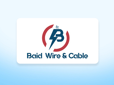 Baid Wire & Cable branding graphic design logo
