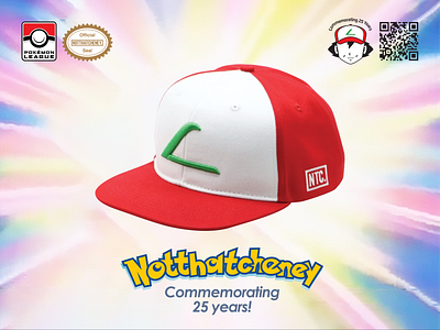 Official Pokémon League Expo Hat anniversary ash ashhat ashshat design esxperiencedesign experience kantohat kantoregion pikachu pokemon pokemonanniversary pokemonexpo pokemonhat pokemonleague pokemonleagueexpo pokémon productdesign