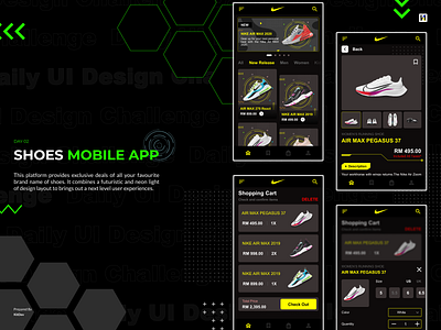 Shoes Mobile App Design