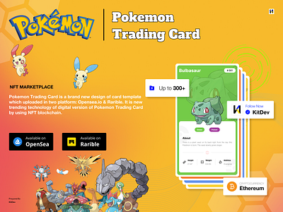 Pokemon Trading Card - NFT