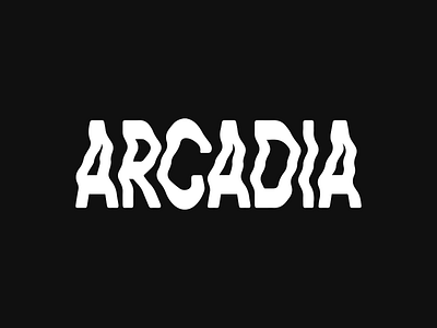 Arcadia | Logo Design apparel arcadia branding clean clothing design icon identity illustration illustrator logo logomark logotype scotland skate streetwear type typography vector wavy