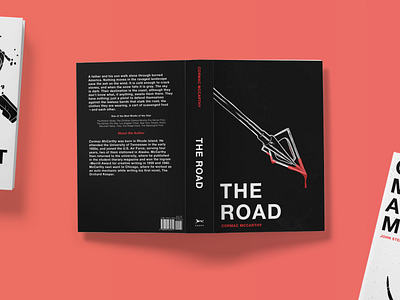 The Road Book Cover Design art direction book cover book cover design brand identity brand strategy branding cormac mccarthy cover design identity illustration illustrator package package design packaging redesign strategy the road the road book typography