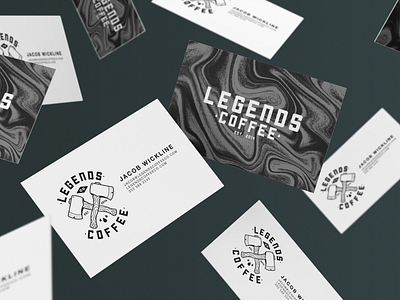 Legends Coffee Business Cards