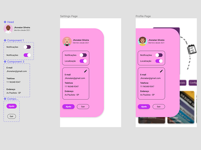 Daily UI 007 - Settings 007 animation components daily ui dailyui interaction microinteraction settings variants