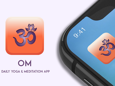 OM App Icon for Daily UI #005