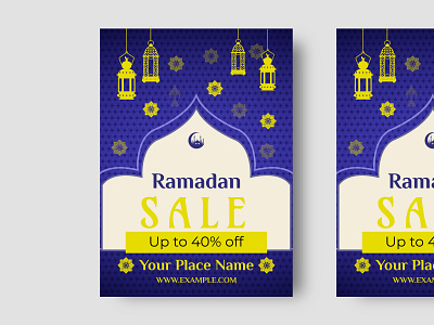 Ramadan Flyer Design 3d animation branding graphic design logo motion graphics ramadan flyer ui