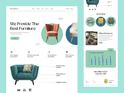 Furniture Store LandingPage