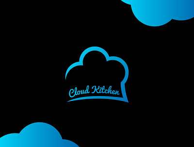 Cloud Kitchen Logo Concept design graphic design illustration logo