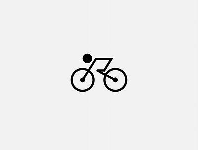 BIKE WITH LETTER R design graphic design illustration logo vector