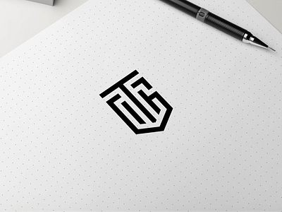 GT MONOGRAM CONCEPT LOGO app branding design icon illustration logo typography vector