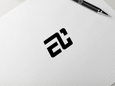 EC MONOGRAM CONCEPT LOGO