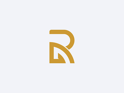 RG monogram concept logo