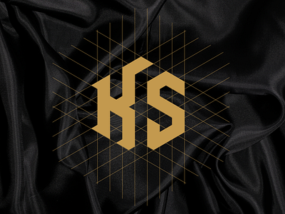 KS monogram concept logo