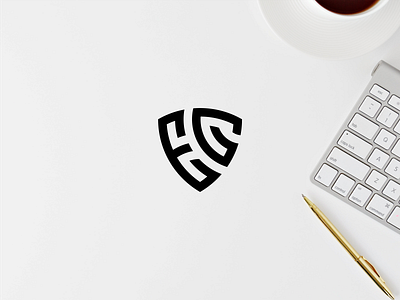 EG monogram concept logo