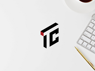 ITC logo concept app branding design icon illustration logo typography vector