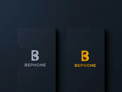 B Phone logo concept app branding design icon illustration logo typography vector