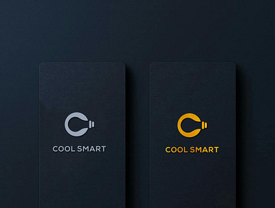 C Smart logo concept app branding design icon illustration logo typography vector