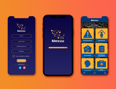 Mexuu interface app design ui ux