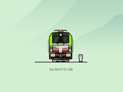 bls Re475 locomotive locomotive train