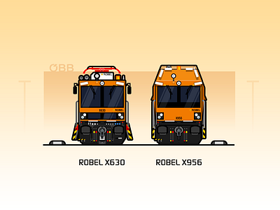 Robel X630 & X956 locomotive train